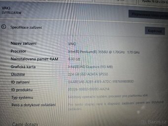 Notebook Sony VAIO 15,6" - 6