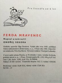 Ferda mravenec – kniha 1960 - 6
