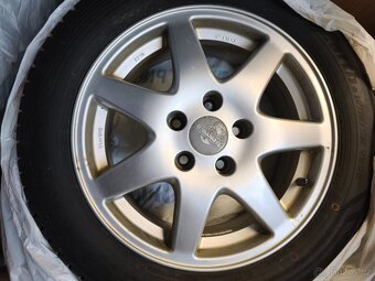ALU disky R16 ET50, pneu 205/55, 5x 112mm + penu - 6