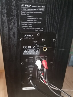 Prodám Reproduktory Fenda F&D T-35X - 6