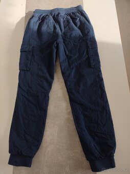Prodám zimní chlapecké kalhoty vel.164 cm - 6