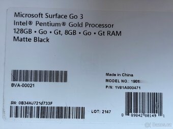 Microsoft Surface Go 3, Office, klávesnice, obal - 6