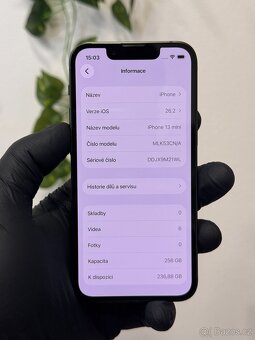 iPhone 13 mini 256GB - 100% baterie - 6