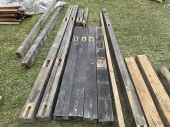Prodán trámy, staré, použité, velmi levně - 6