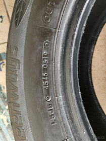 4 kusy zánovní letní pneu 185/70R14 88H, vše za 1600 Kč. - 6