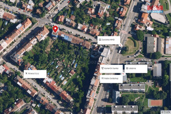 Pronájem bytu 1+kk, 23 m², Brno, ul. Alešova - 6