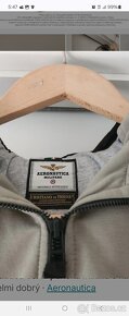 Aeronautica vel xl panska mikina s kapuci - 6