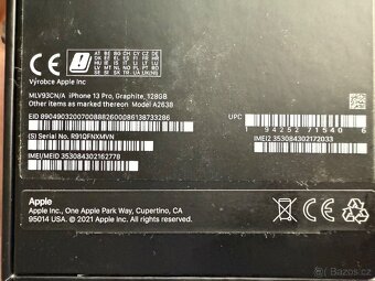 Apple iPhone 13pro 128 gB Graphite - perfektní stav - 6