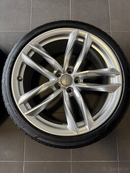 Kovaná kola Audi 20” se zánovními letními pneu 255/35/20 - 6