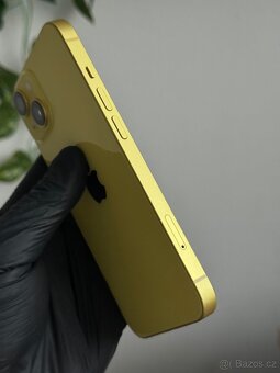 iPhone 14 128GB žlutý - 100% baterie, DPH - 6