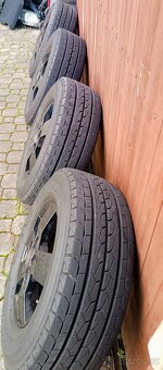 ALU kola R15 5x118 + pneu 225/70/15C - 6