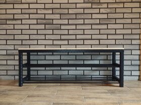 Botník kovovy sedaci - 6