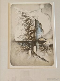 Prodej pozůstalosti, sklo obrazy - 6