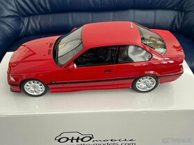 1:12 BMW M3 3.2 (E36) Červená - OttOmobile Limited Edition - 6