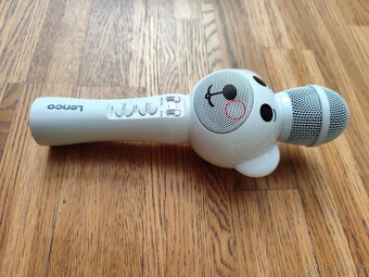 KARAOKE MIKROFON BÍLÝ MEDVĚD LENCO BMC-060WH PRO DĚTI - 6