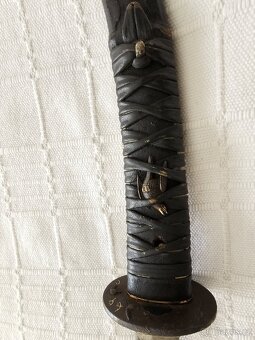 JAPONSKY STARÝ ORIGINÁL MEČ KATANA/ WAKIZASHI - 6