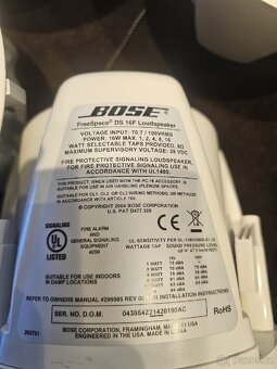 Bose podhledové ozvucení komerčního prostoru - 6