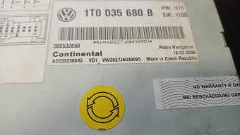 Autorádio Vw RNS510 - 6