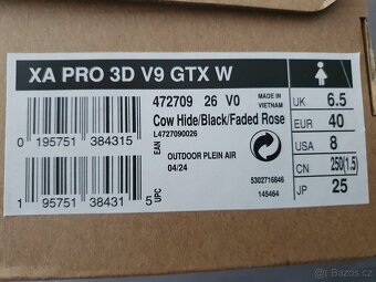 Obuv Salomon XA PRO 3D V9 GTX W UK6,5 - 6