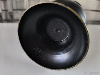 Starožitná mosazná váza - zdobená - 6