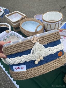 Ručně vyráběné košíky a košíčky - 6