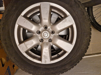 Zimní kola Nissan 17", ALU disky, DOT 22+23 - 6