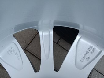 alu kola 5x112 r16 VW Golf 5,6 a letní pneu 205/55/16 - 6