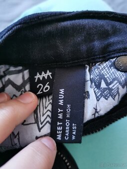 Černá riflová sukně Ziggy Denim (XS) - 6