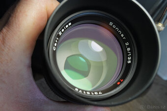 Carl Zeiss Sonnar 135mm f/2.8 MMJ – krásný stav, c/y bajonet - 6