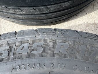 Borbet lité disky, zimní pneu - 225/45 R17 - 6