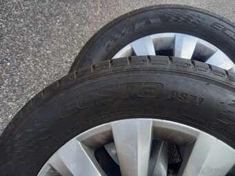 Pěkná letní ALU sada Š.Kamiq/Scala+205/60R16 Bridgestone - 6