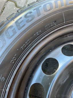 Zimní sada 5x100 Škoda Volkswagen 185/65 R15 Bridgestone - 6