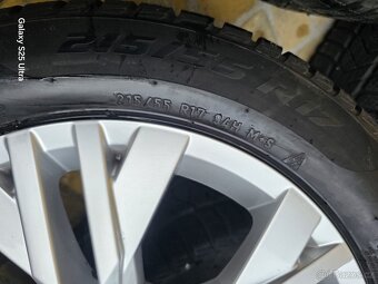 Alu kola zimní sada 5x112 17" 7J ET38 VW Passat B8 - 6