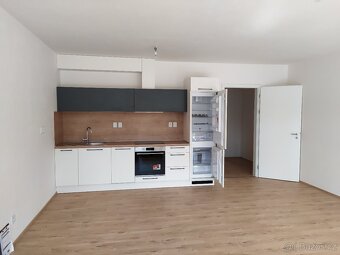 Pronájem nového bytu 1+kk s balkonem, ca 48 m 2,  LBC - 6
