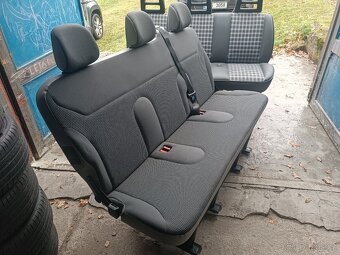 Zadní sedačka Renault Trafic,Opel , 3 místa - 6