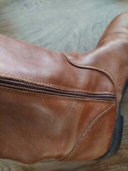 Vel. 38 kožené indiánské boty - 6