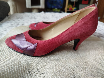 Dámské semišové lodičky vel.cca 37 - 6