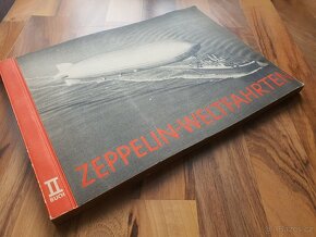 stará kniha Zeppelin-Weltfahrten II.Buch 1933 - 6