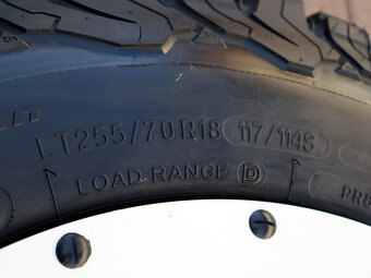 18" 5x127 = DELTA 4x4 JEEP WRANGLER – 5KUSŮ BF GOODRICH - 6