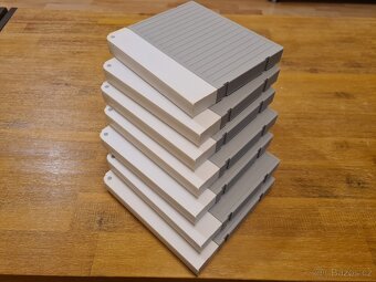 7 x ALU cívka UHER 18cm s páskou MAXELL v archivní krabici - 6