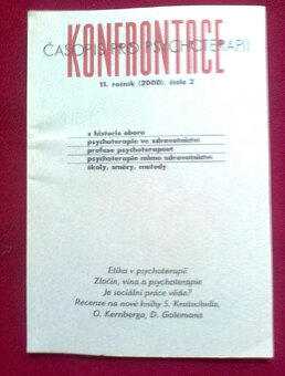 časopisy pro obor PSYCHOLOGIE -Konfrontace - 6