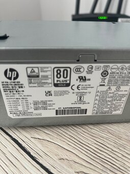 Prodám základní desku LGA 1200 + 500W Gold zdroj v HP case - 6