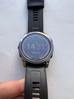 Garmin Fenix 7X Sapphire Solar + kožený řemínek – výborný st - 6