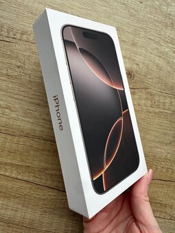 iPhone 16 Pro – 128 GB – Pouštní titan | 100% baterie - 6