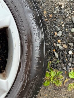 Alu kola 16” s pneu Barum – 205/55 R16 – 4x108 (Peugeot) - 6