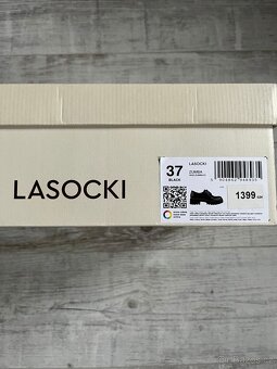 Dámské kožené polobotky Lasocki vel. 37 - 6