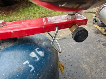 Plynový dvouvařič + lahev - 6