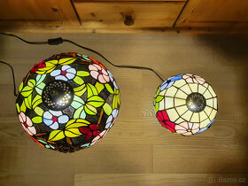 Vitrážová lampa VELKÁ - Tiffany styl - 6