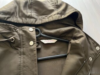 Dámská khaki bunda camaieu vel.38 - 6