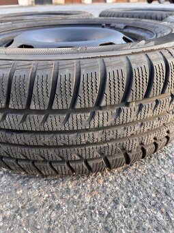 Zimní pneu TOMKET 195/65 R15 + plecháče 5x100 - 6